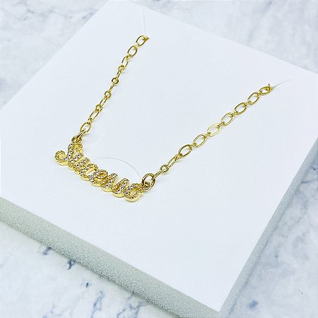 Gargantilha Sucesso Banhada a Ouro - GARG93