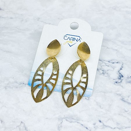 Brinco Banhado a Ouro - BR339