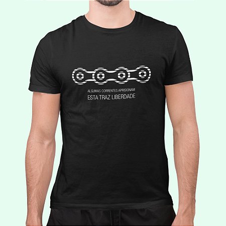 Camiseta Corrente Preta