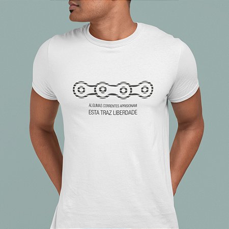 Camiseta Corrente Branca