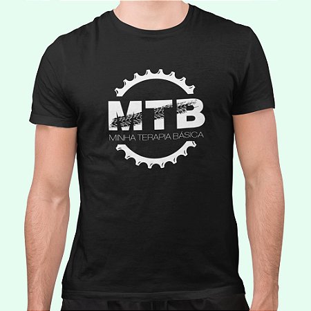 Camiseta MTB Preta