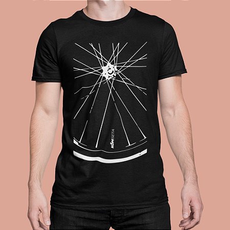 Camiseta Roda Preta