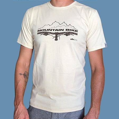 Camiseta Mountain Bike Creme