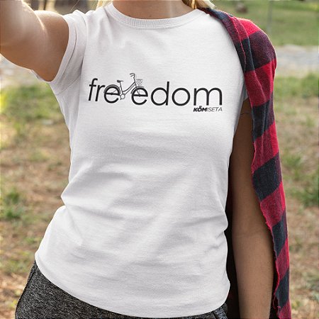 Camiseta Babylook Freedom
