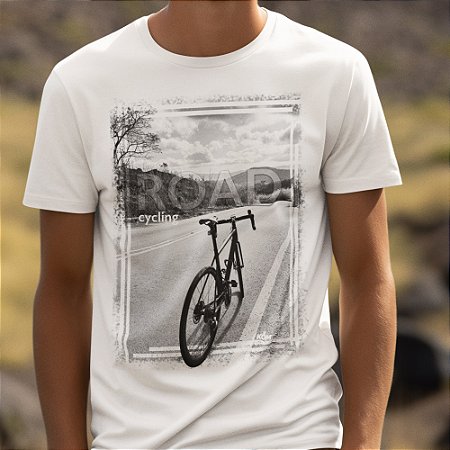 Camiseta Road Cycling Branca