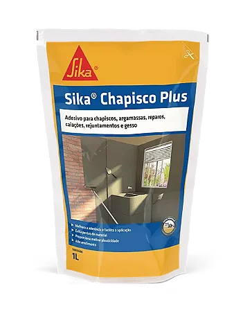 Sika Chapisco Plus (opçôes 1L/3,6L/18L)