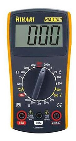 Multímetro Digital Modelo Hm-1100 Hikari