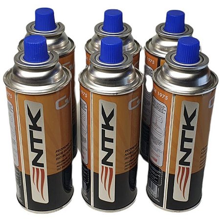Kit 6 Cartucho Refil para Fogareiro Nautika