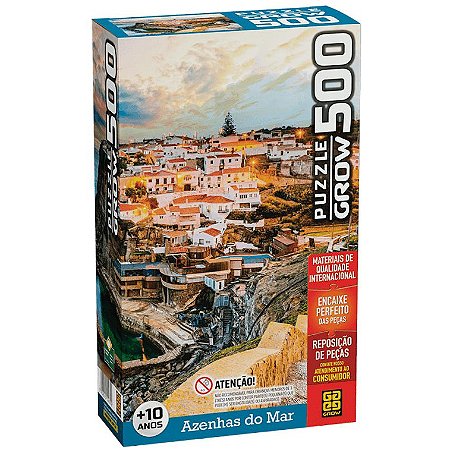 Quebra Cabeça Puzzle 500 Pçs Azenhas do Mar Lisboa Portugal