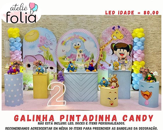 Galinha Pintadinha Candy (Pacote)