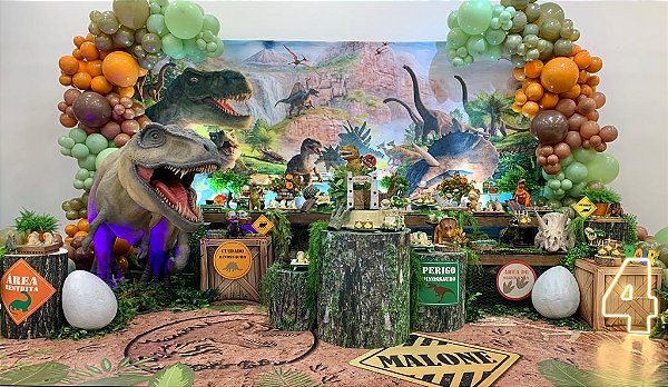 Decoração Festa Jurassic Park