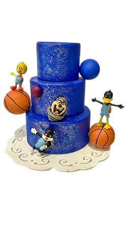 Bolo Fake - Space Jam - (Aluguel)