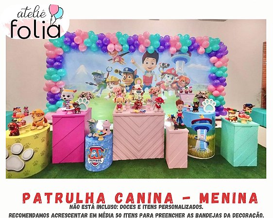 Patrulha Canina Menina (Pacote)