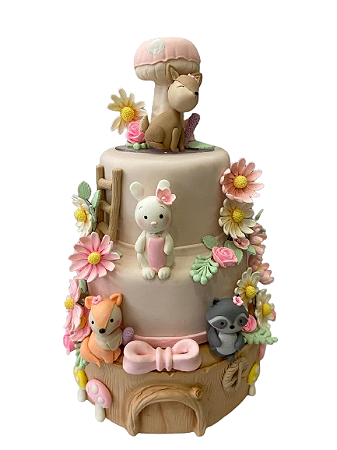 Bolo Fake - Bosque Encantado - (Aluguel)