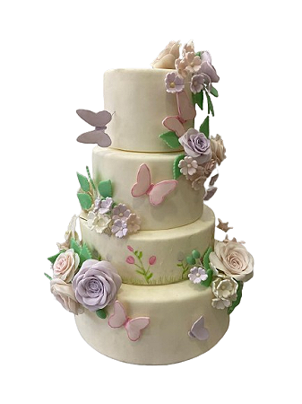 Bolo Fake - Jardim Borboletas  (Aluguel