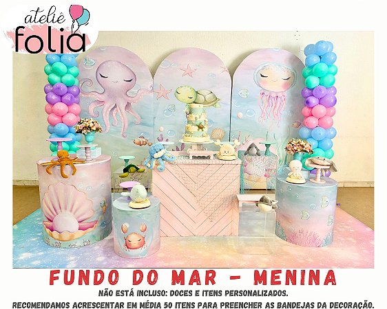 Fundo do Mar Menina (Pacote)