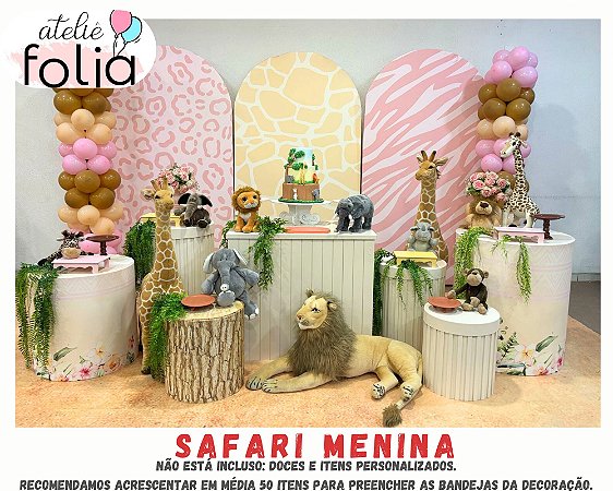 Safari Menina (Pacote)