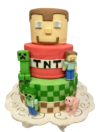 Bolo Fake - Minecraft  - (Aluguel)