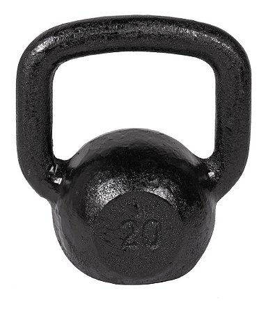 Kettlebell Pintado 20Kgs Crossfit Treinamento Funcional