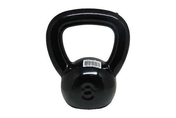 Kettlebell Emborrachado 8Kgs Crossfit Treinamento Funcional - 1 Fit