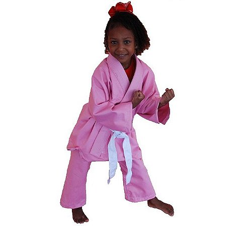 Kimono Jiu-Jitsu Judô Infantil 1 Fit - 1 Fit