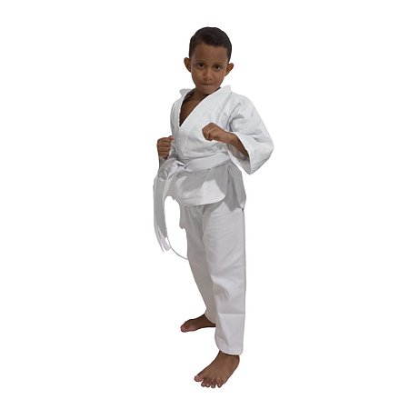 Kimono Infantil Judo JiuJitsu Kids - 1 Fit