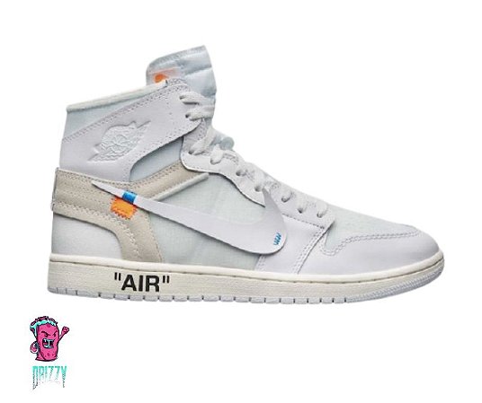 tênis air jordan 1 branco