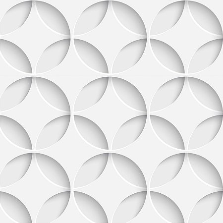 Papel de Parede Adesivo 3D Circles