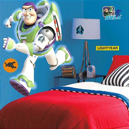 Adesivo de Parede Toy Story Buzz Lightyear, Disney York III