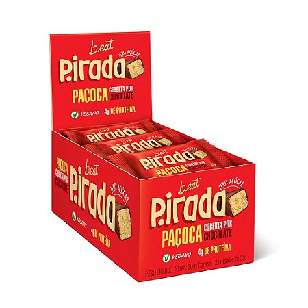 P.IRADA PACOCA SEM ACUCAR COM CHOCOLATE B.EAT 12x25g