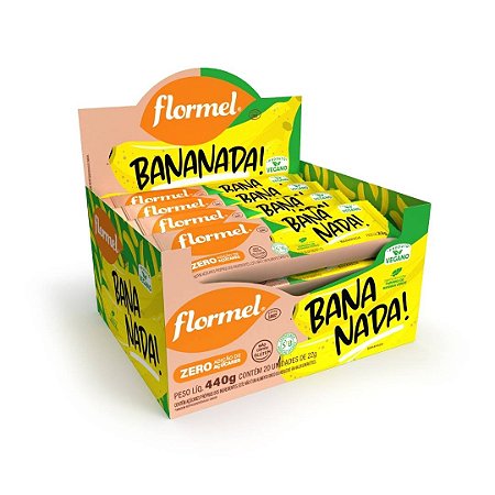 BANANADA CREMOSA ZERO 20 X 22G FLORMEL