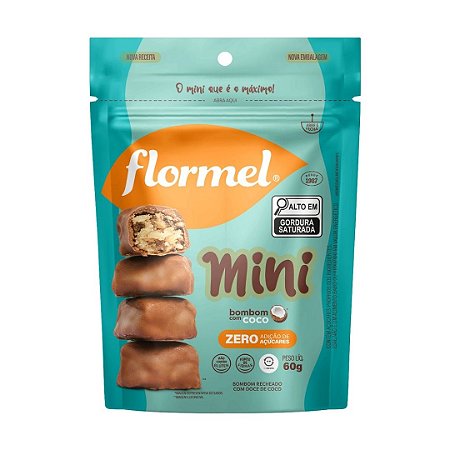 MINI BOMBOM COCO 60G FLORMEL