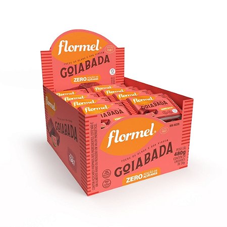 GOIABADA ZERO 24 X 20G FLORMEL
