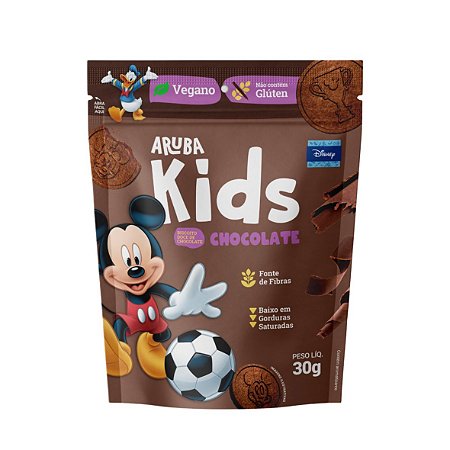 BISCOITO ARUBA KIDS MICKEY CHOCOLATE 30G