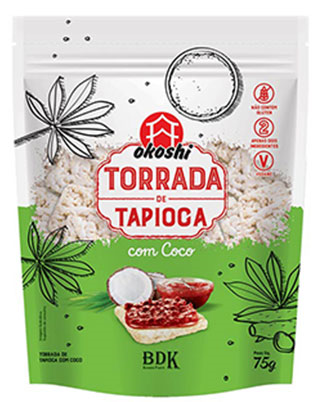 TORRADA DE TAPIOCA COM COCO 75g