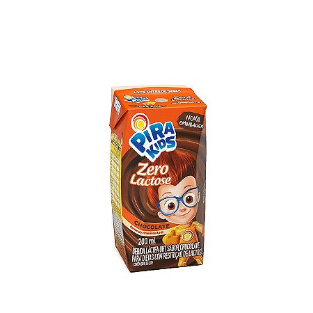 BEBIDA LACTEA PIRAKIDS ZERO LACTOSE CHOCOLATE 200ML