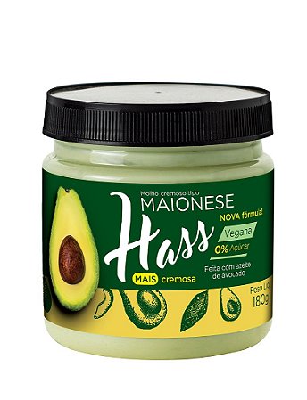 HASS MAIONESE DE AVOCADO 180G