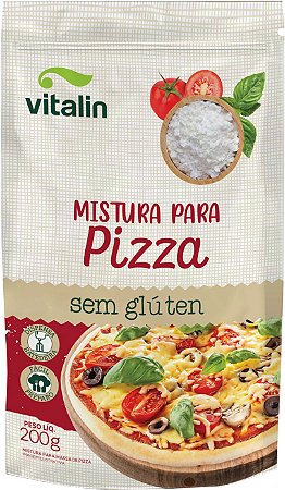 MISTURA PIZZA INTEGRAL 200G VITALIN