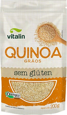 QUINOA GRAOS ORGANICA 200G VITALIN