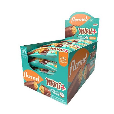 MINI MAIS BOMBOM COCO 16 X 12G FLORMEL