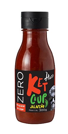 KETCHUP JALAPENO ZERO 300G HASS