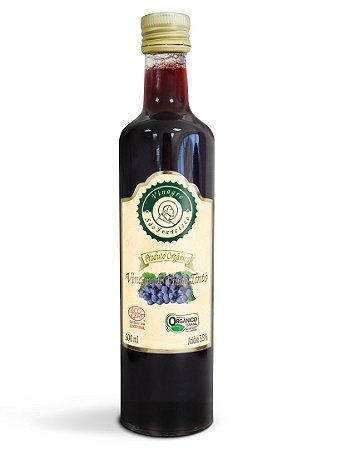 VINAGRE ORGANICO DE VINHO 500ML SAO FRANCISCO