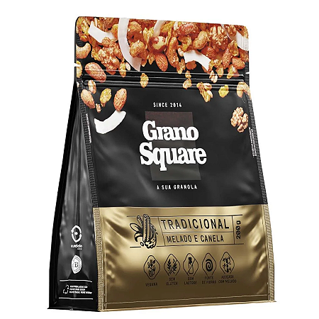 GRANOLA TRADICIONAL 200G GRANO SQUARE