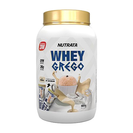 WHEY GREGO BEIJINHO 900G NUTRATA