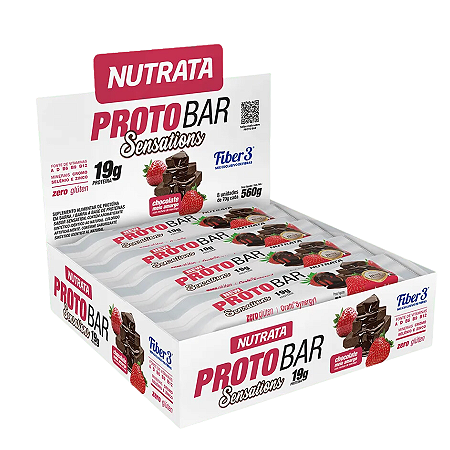 BARRA PROTOBAR SENSATION 8 X 70G NUTRATA