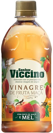 VINAGRE MACA E MEL PET 500ML SR VICCINO