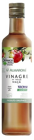 VINAGRE MACA ORGANICO VIDRO 500ML ALMAROMI