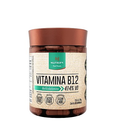 VITAMINA B12 60 CAPS NUTRIFY