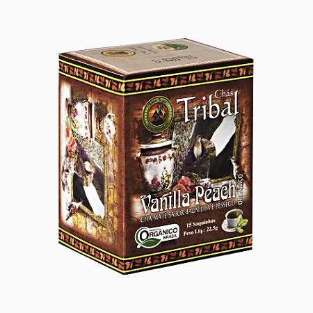 CHA ORGANICO VANILLA PEACH 15 X 1,5G TRIBAL