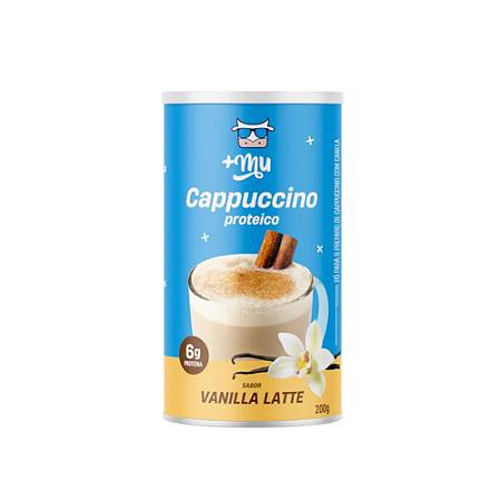 CAPPUCCINO PROTEICO VANILLA LATTE 200G +MU